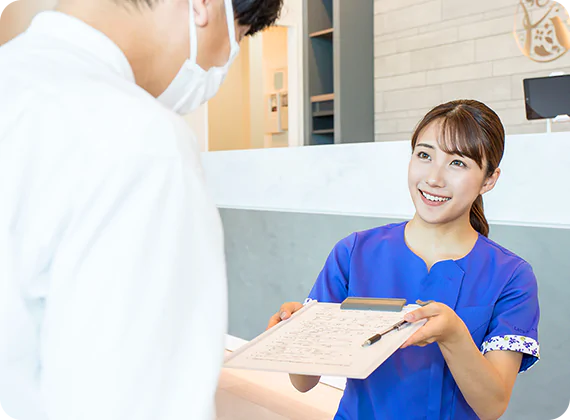 院内で下剤服用できて安心！